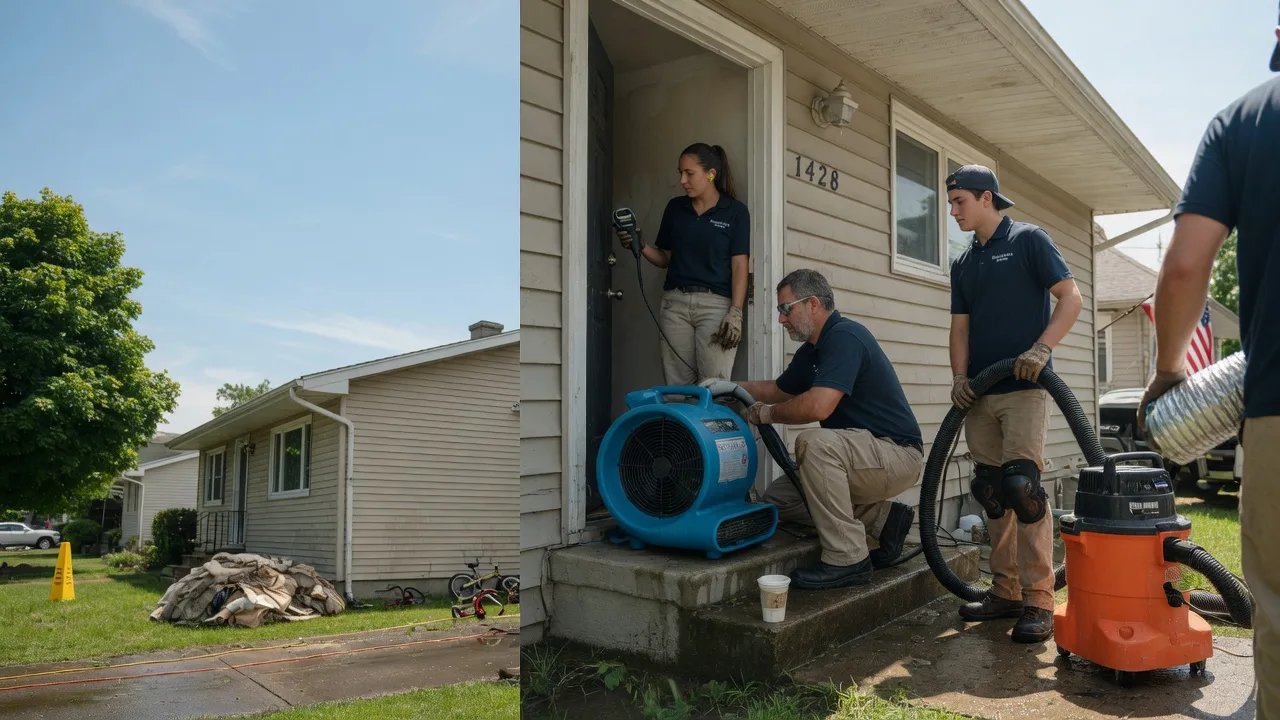 Water Damage Restoration in Silver Lake, IN near me